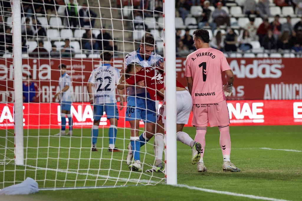 Así ha sido el partido entre el Málaga y el Real Murcia en imágenes