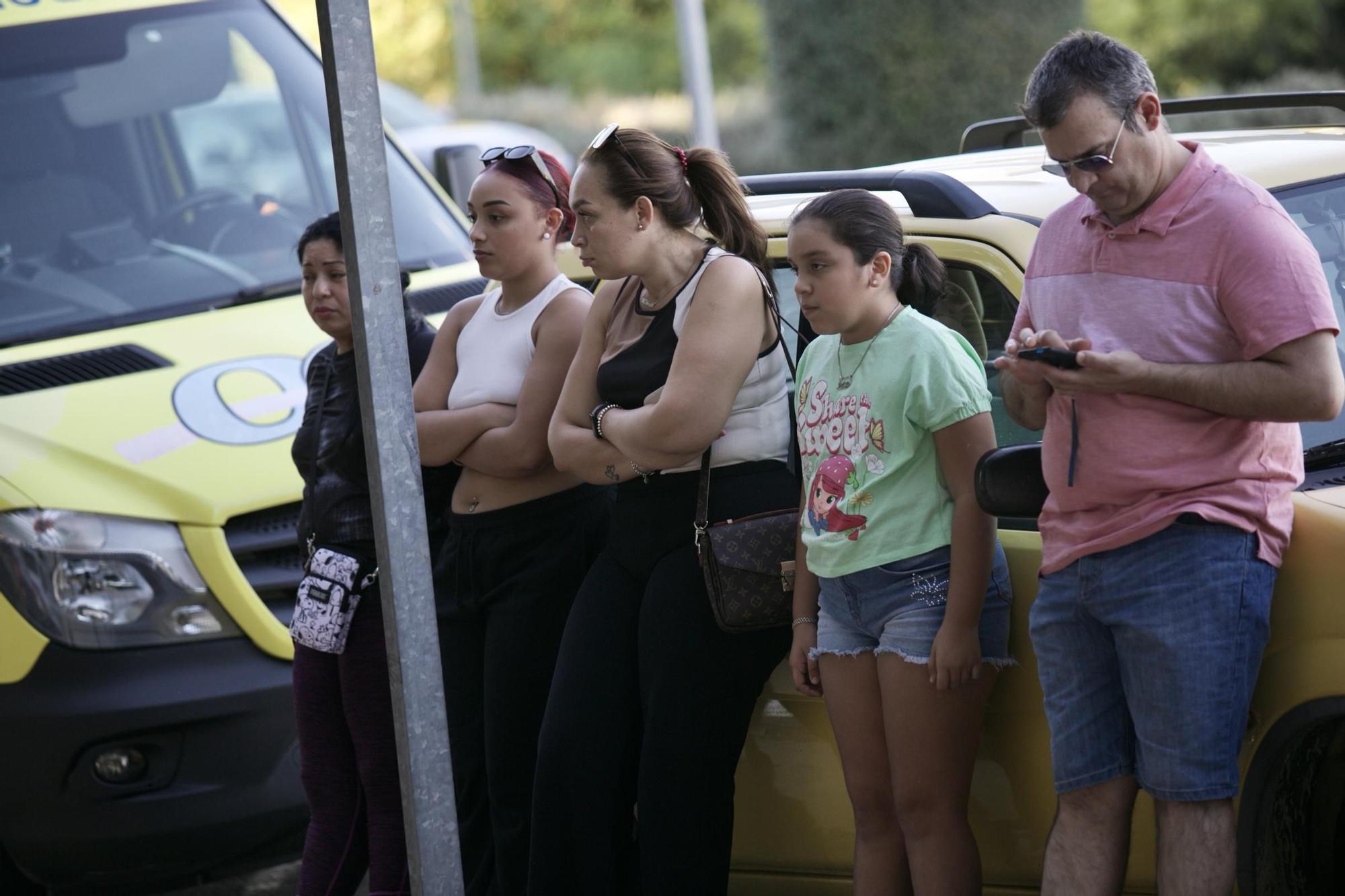 Las imágenes de la zona de ocio de Atalayas tras el incendio en dos discotecas