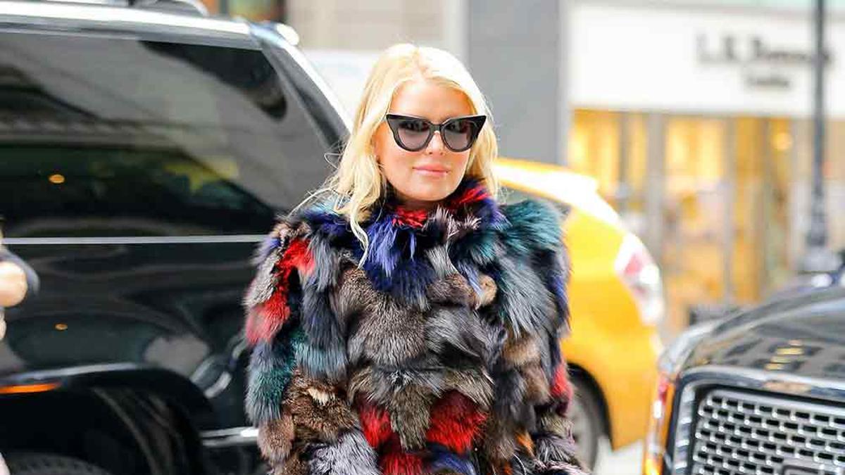 Jessica Simpson por las calles de Nueva York