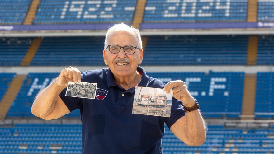 50 años del Rico Pérez - José Juan Huesca, socio histórico del Hércules