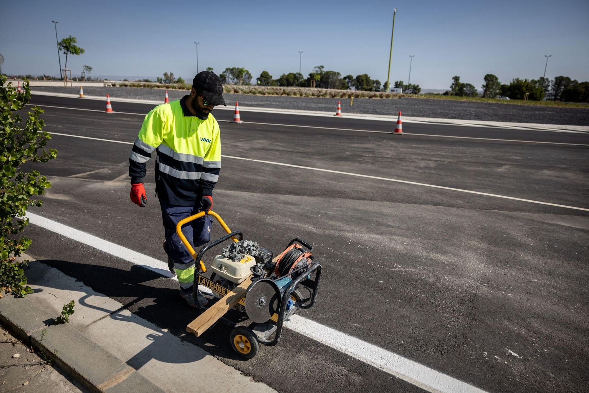 Abierta al tráfico la primera turbo rotonda de Zaragoza