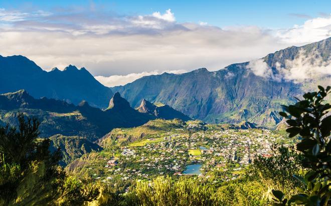 Panorámica de la Isla Reunión