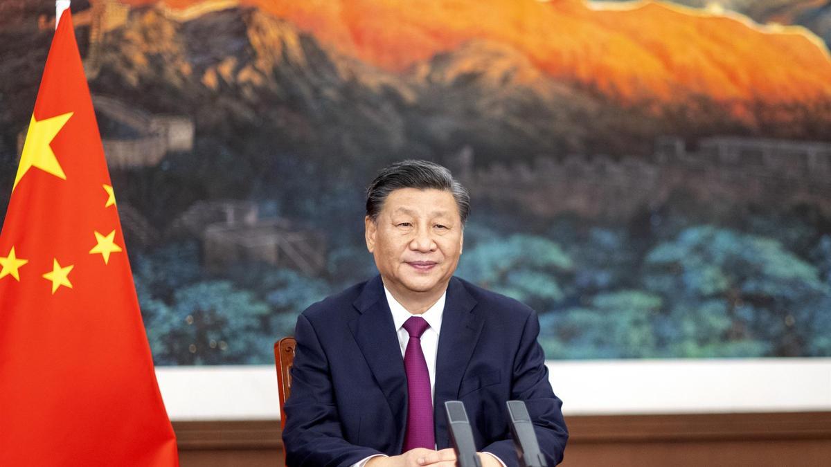 Xi Jinping, presidente de China, en una reciente comparecencia