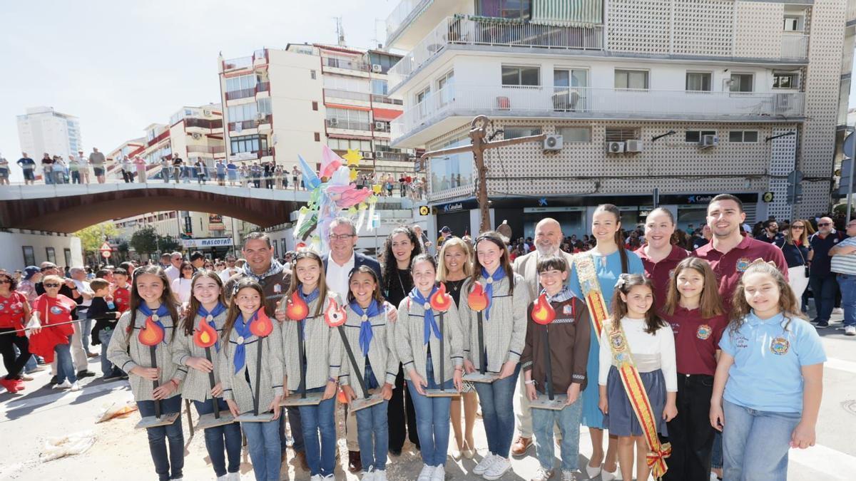 Las candidatas infantiles a Bellea del Foc están disfrutando de dos días de convivencia en Benidorm