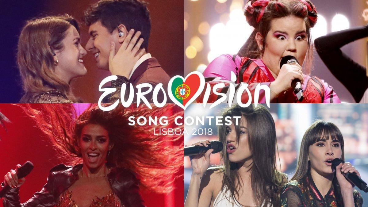 Las canciones de Eurovisión que más han triunfado en este 2018