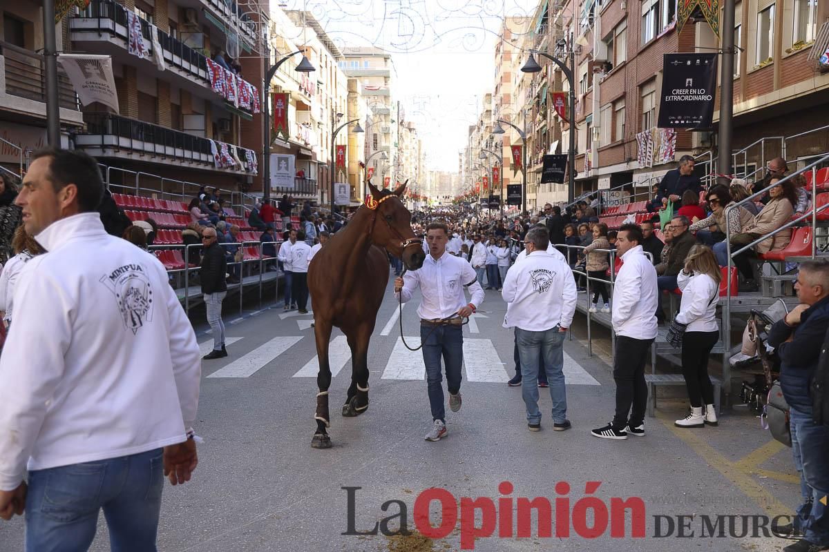 Concurso de caballo a pelo: pasacalles hasta el Hoyo en Caravaca