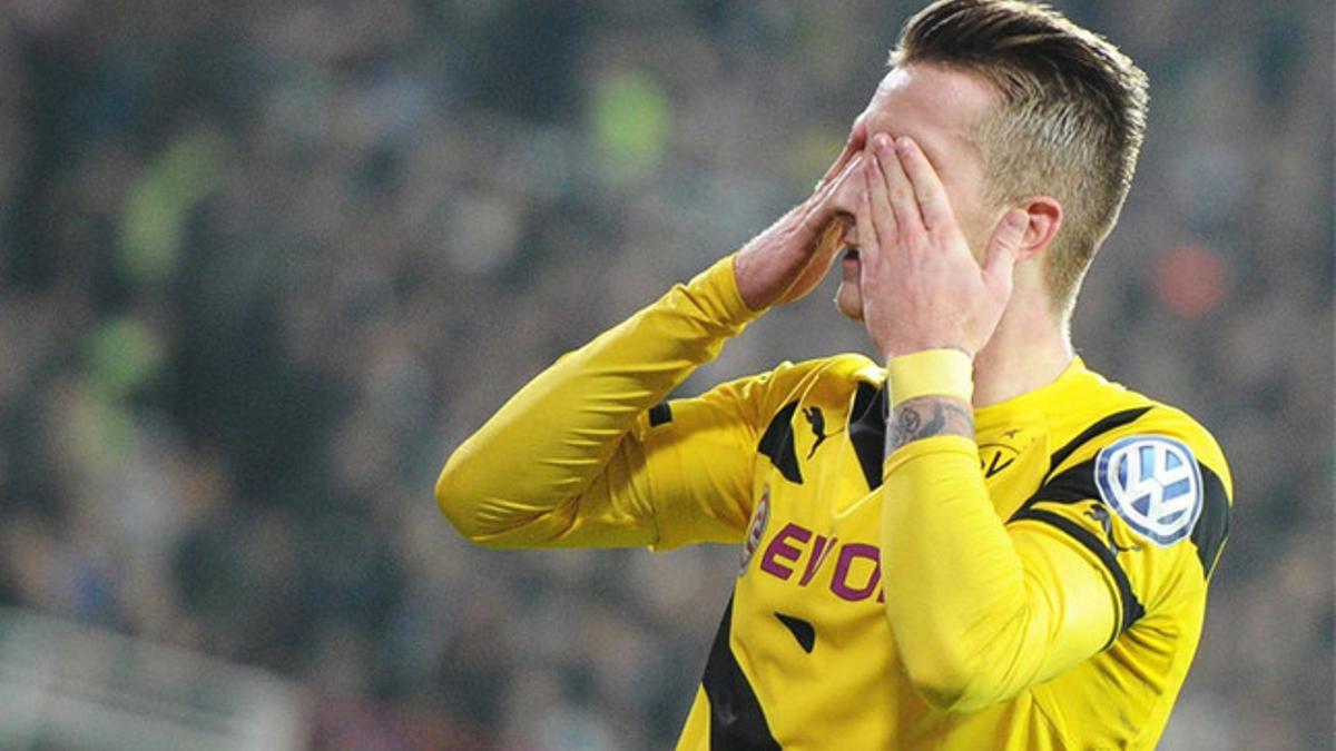 Reus, celebrando un gol con el Borussia Dortmund