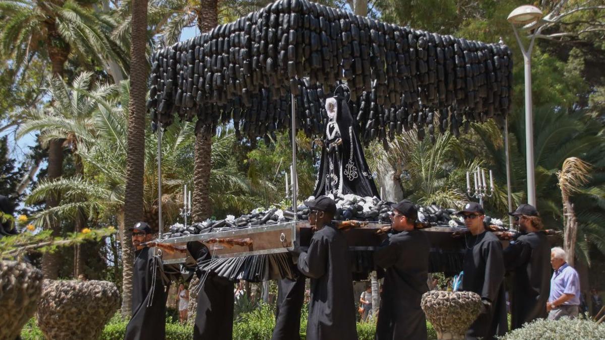 Imagen de la procesión en Tortosa