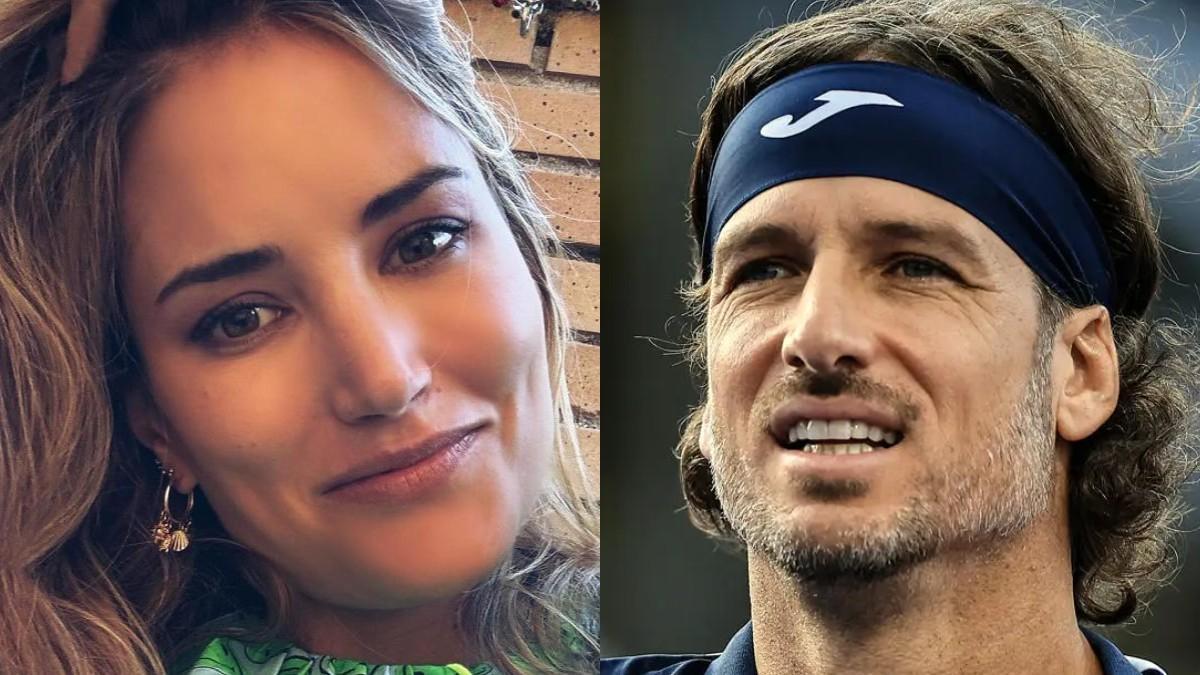 Alba Carrillo y Feliciano López