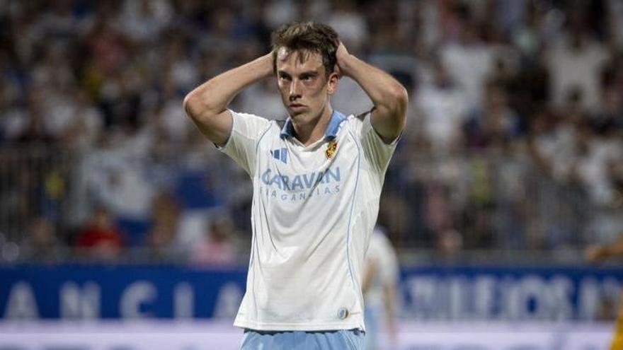 La pesadilla no acaba para Paulino de la Fuente: sigue de baja por la lesión de rodilla que sufrió en el Real Zaragoza