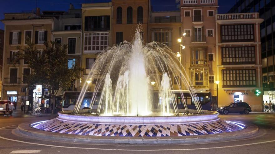 Brunnen an der Plaça de la Reina eingeweiht