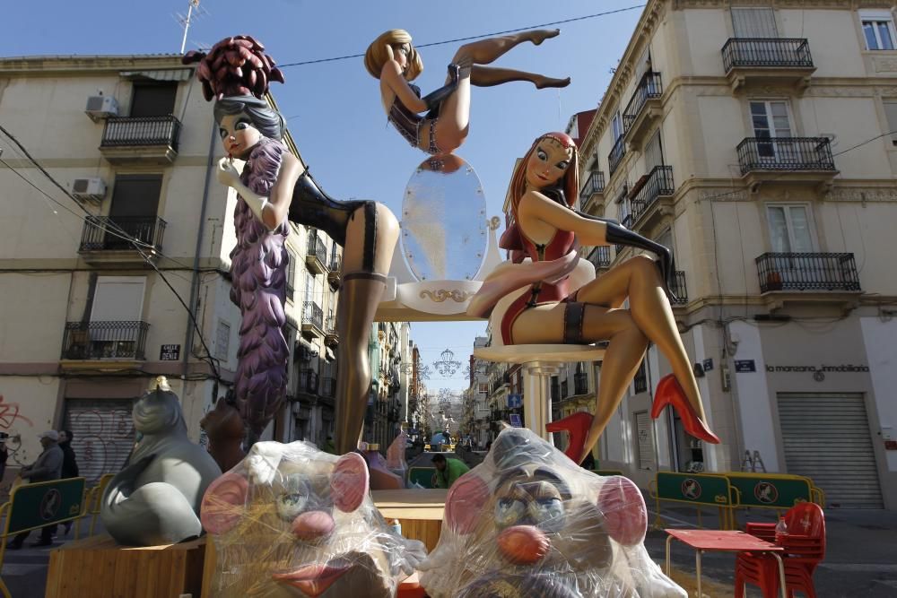 Las fallas ya están en la calle