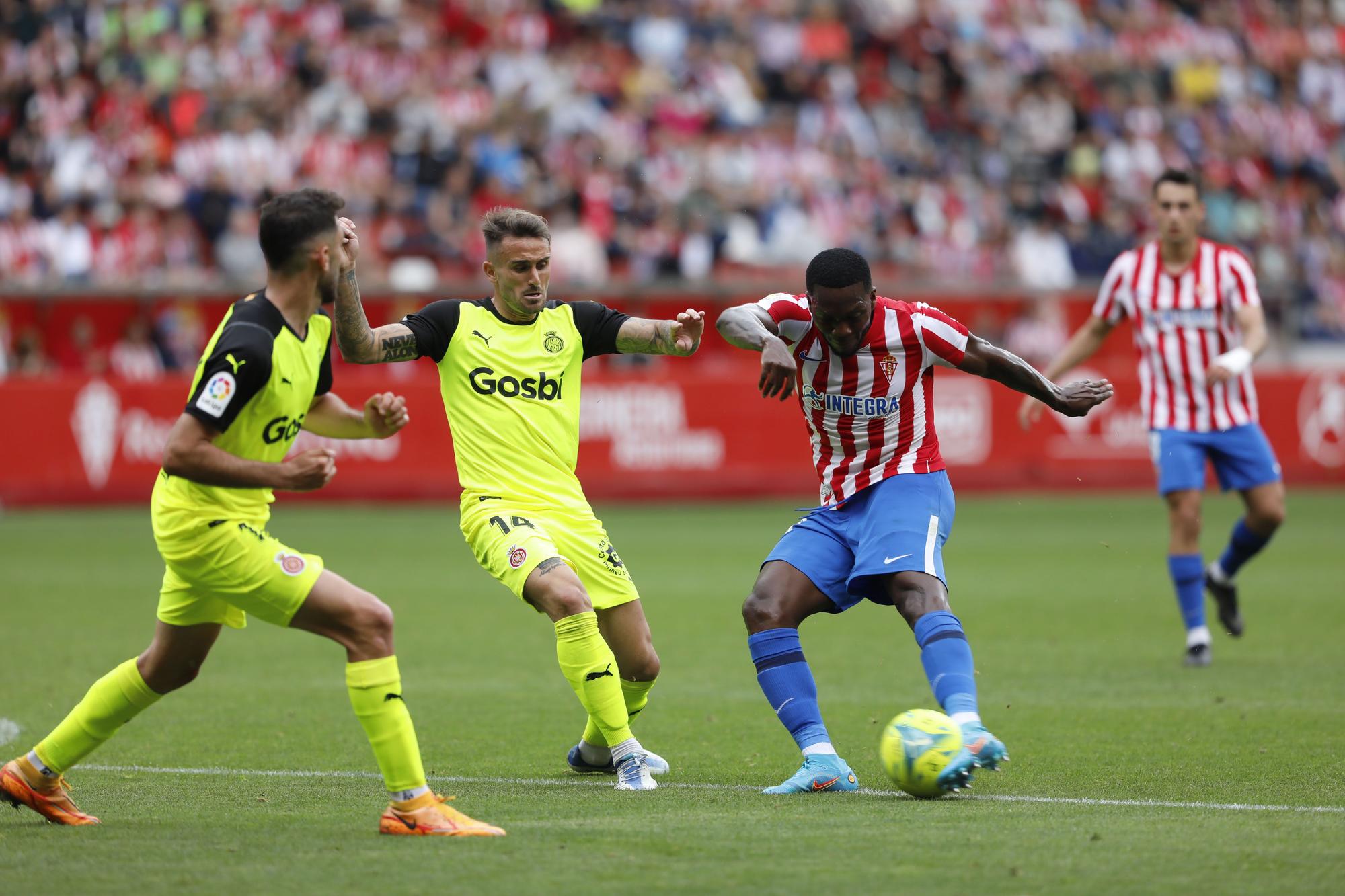 Las mejores imágenes de la victoria del Sporting ante el Girona