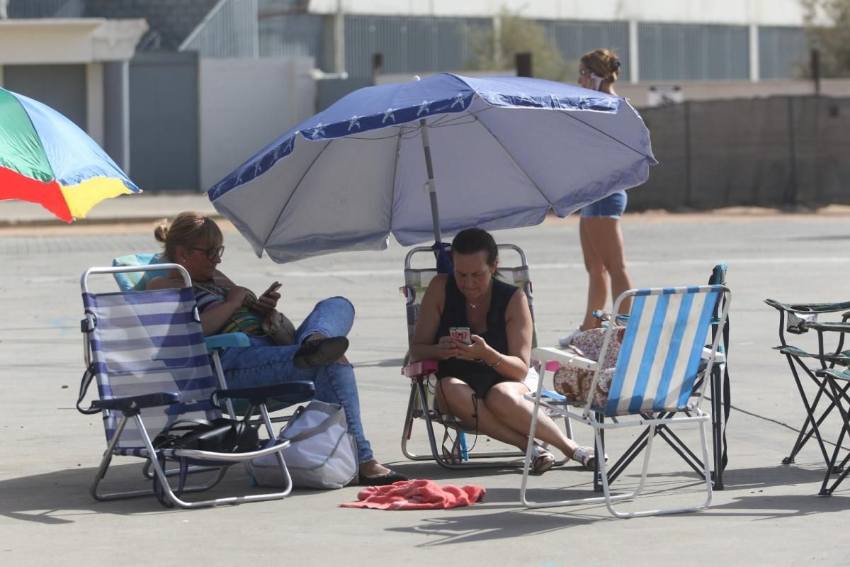 Colas en El Arenal para el concierto de Ricky Martin