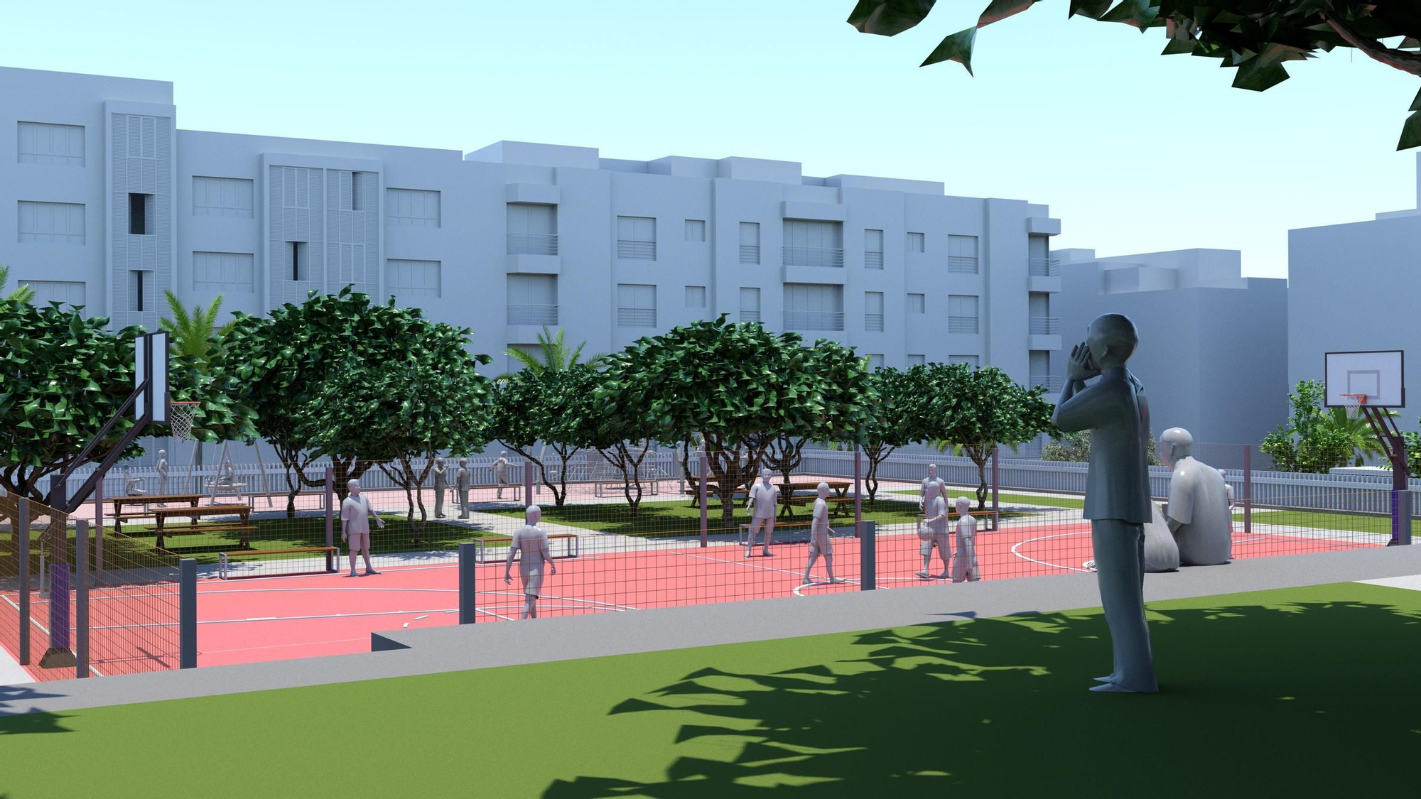 Nuevo aparcamiento subterráneo y zona de ocio de El Toscal