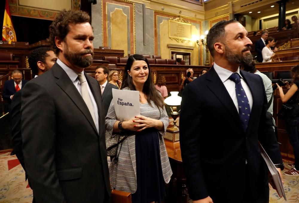 Debate de investidura en el Congreso