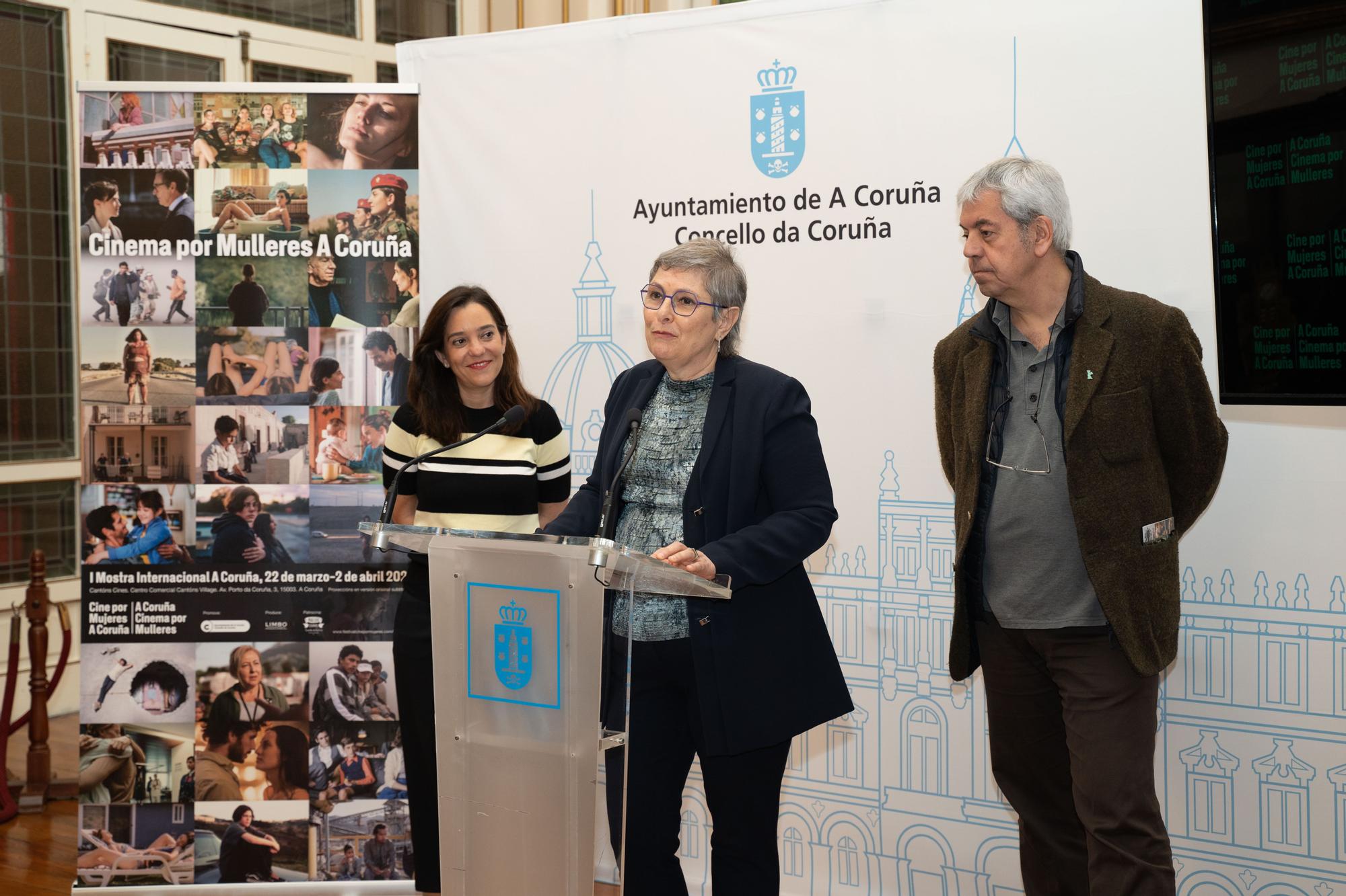 Presentación de la I Mostra de Cinema por Mulleres A Coruña