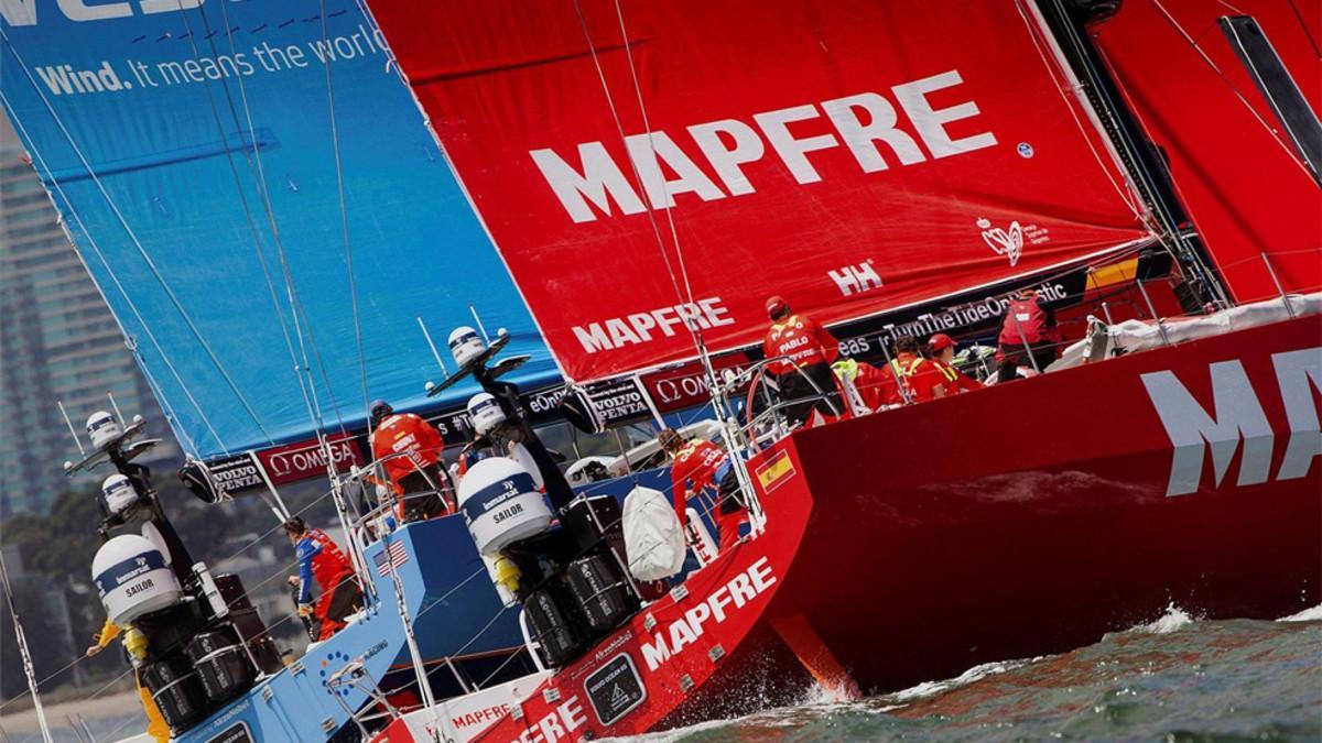 El 'Mapfre' sigue líder a pesar de acabar cuarto la etapa