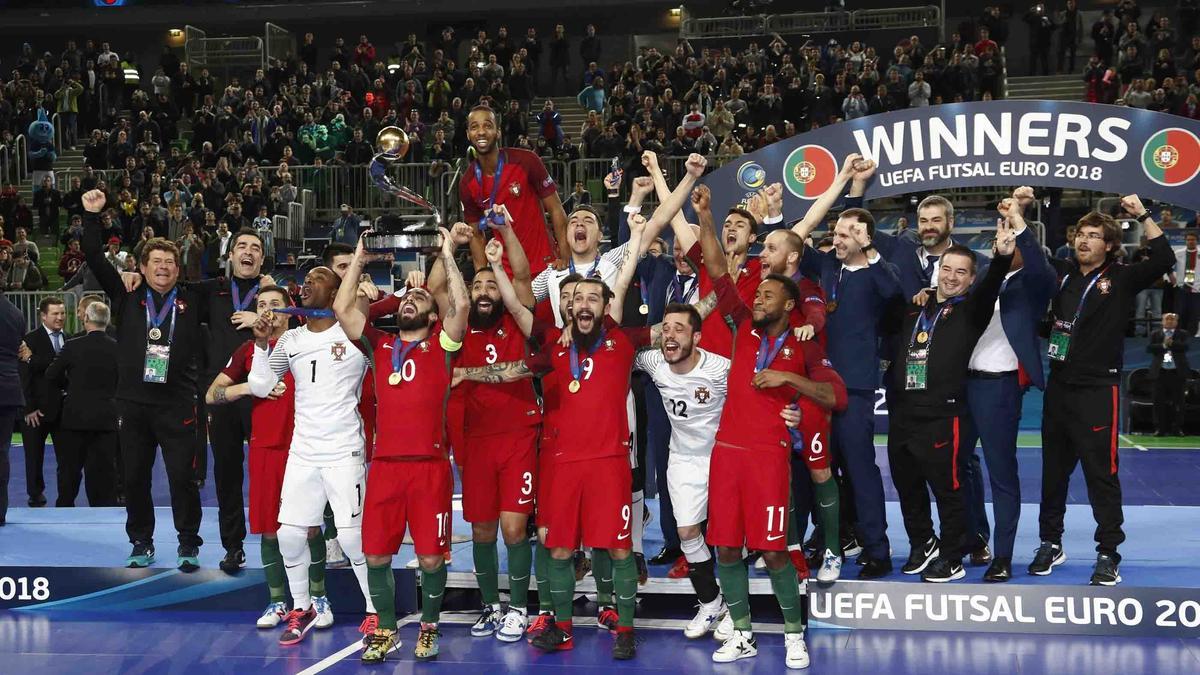 Portugal venció a España en la pasada final del Europeo