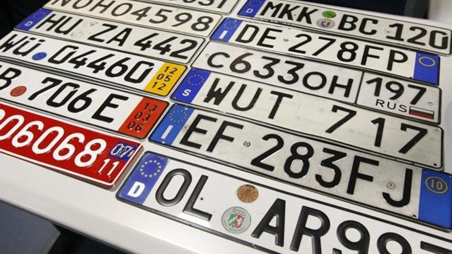 Les plaques falses o duplicades són un dels elements que tenen els Mossos per detectar vehicles «falsos»