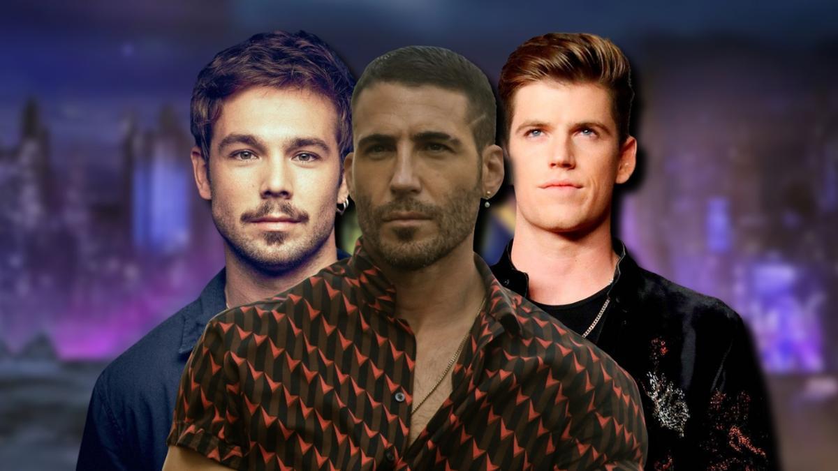 Carlos Cuevas, Miguel Bernardeau y Miguel Ángel Silvestre en 'El Hormiguero'