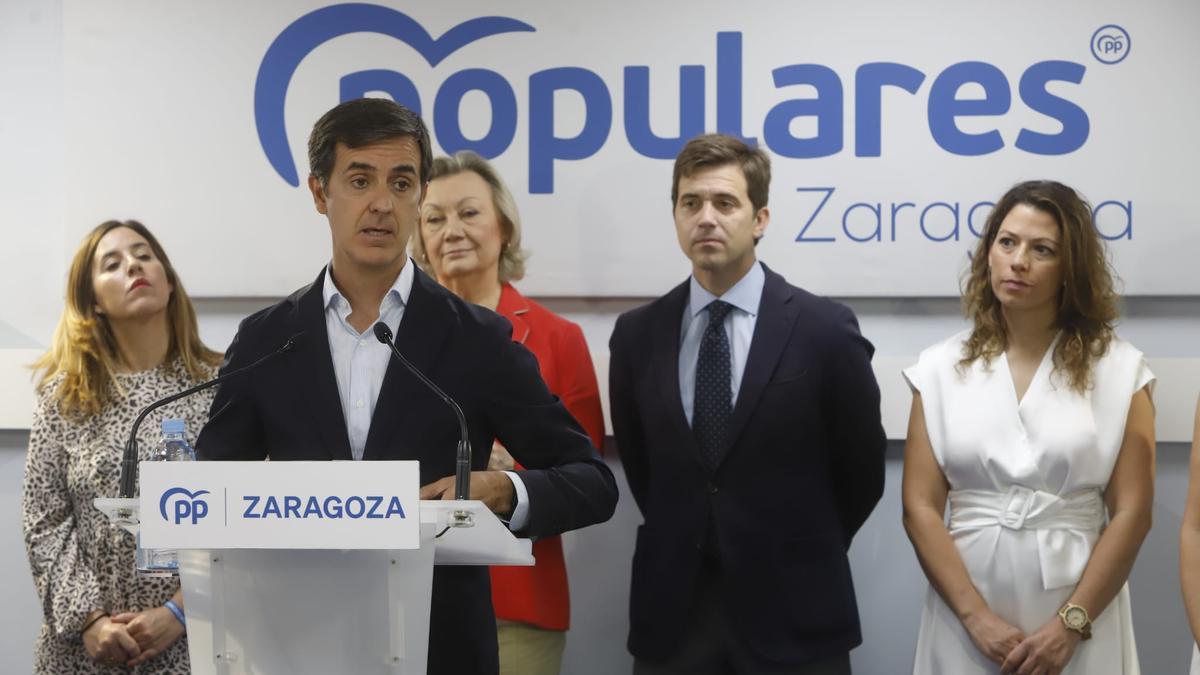 Pedro Navarro, respaldado por parte de candidatos al Congreso y al Senado por Zaragoza.