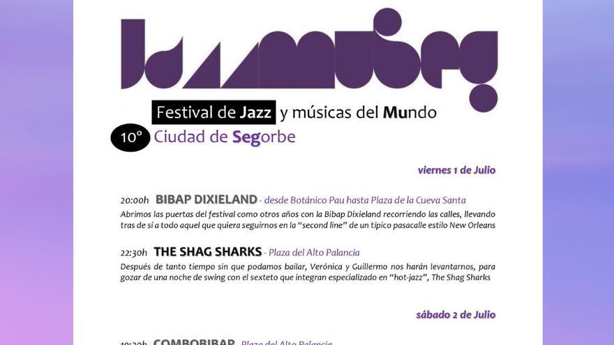 X Festival de Jazz y músicas del Mundo Ciudad de Segorbe