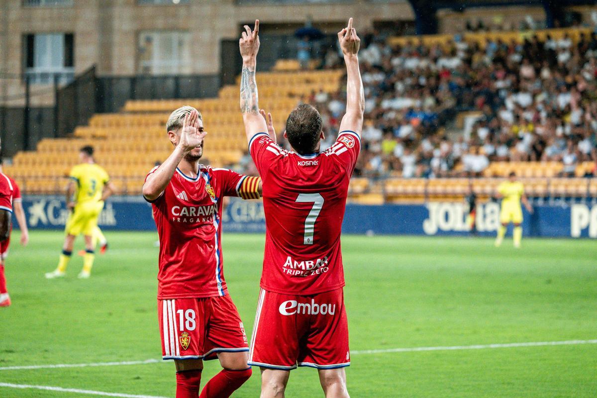 Cuenca mira al cielo tras anotar ante el Villarreal B.