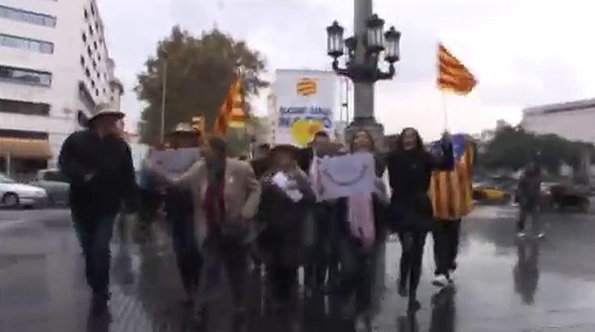 Lipdub de CiU a Ciutat Vella.