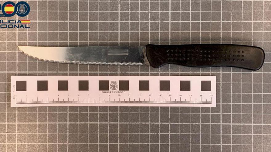 Dos detenidos por atracar a un joven a punta de cuchillo en Menorca