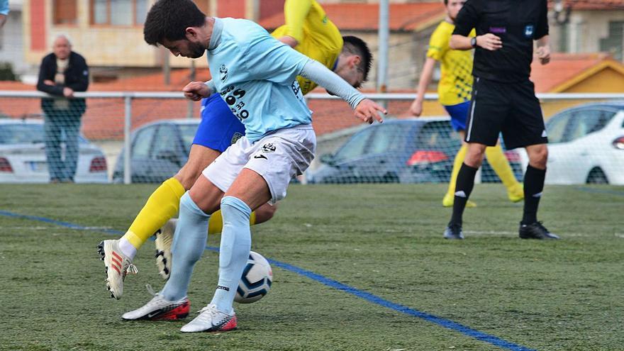 El último partido oficial del Beluso como local, en marzo de 2020. | // GONZALO NÚÑEZ