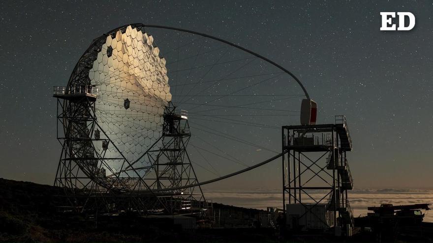 El telescopio LST-1 en La Palma