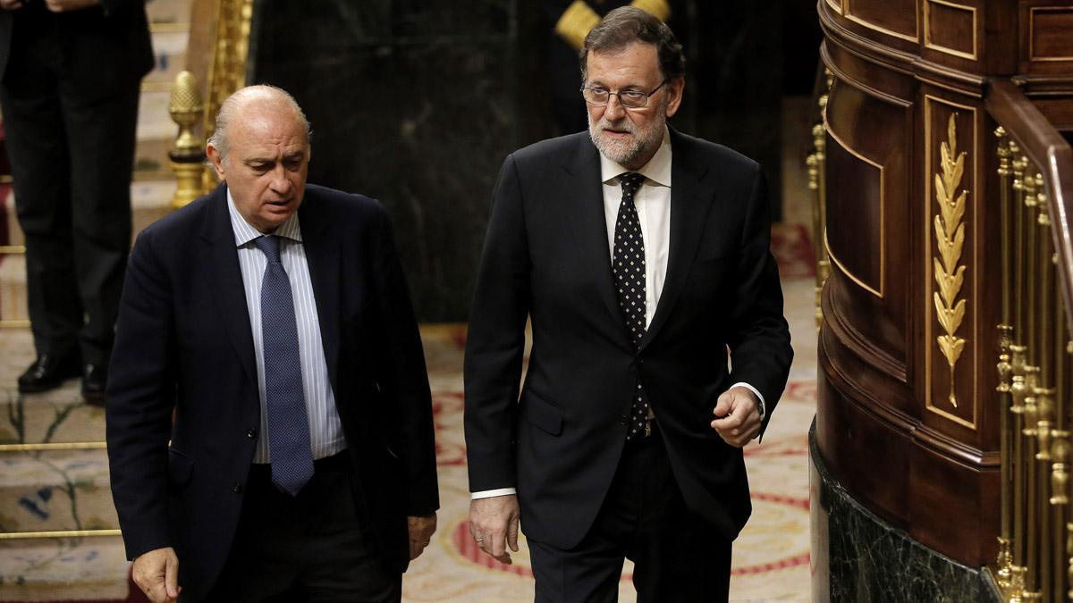 Mariano Rajoy y Jorge Fernández Díaz