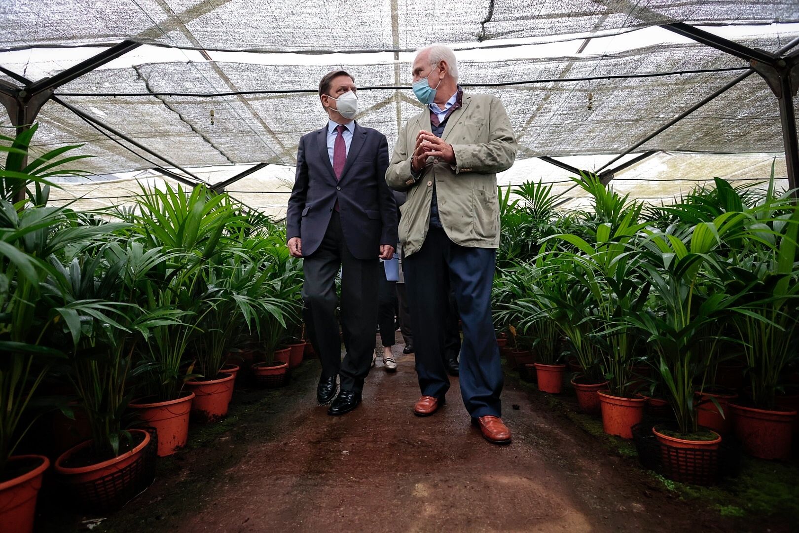 Visita a Tenerife de Luis Planas