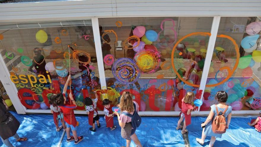 Una de las actividades de Sant Joan en la Miró.