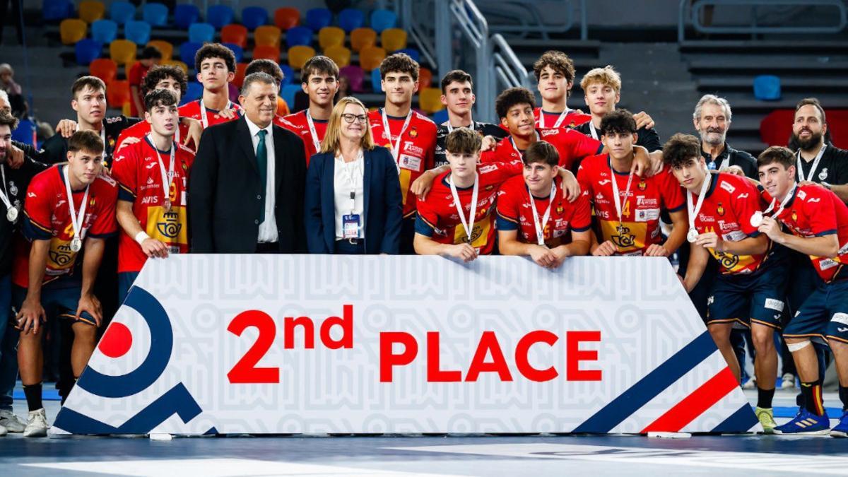 Los Hispanos Juveniles, subcampeones del mundo.