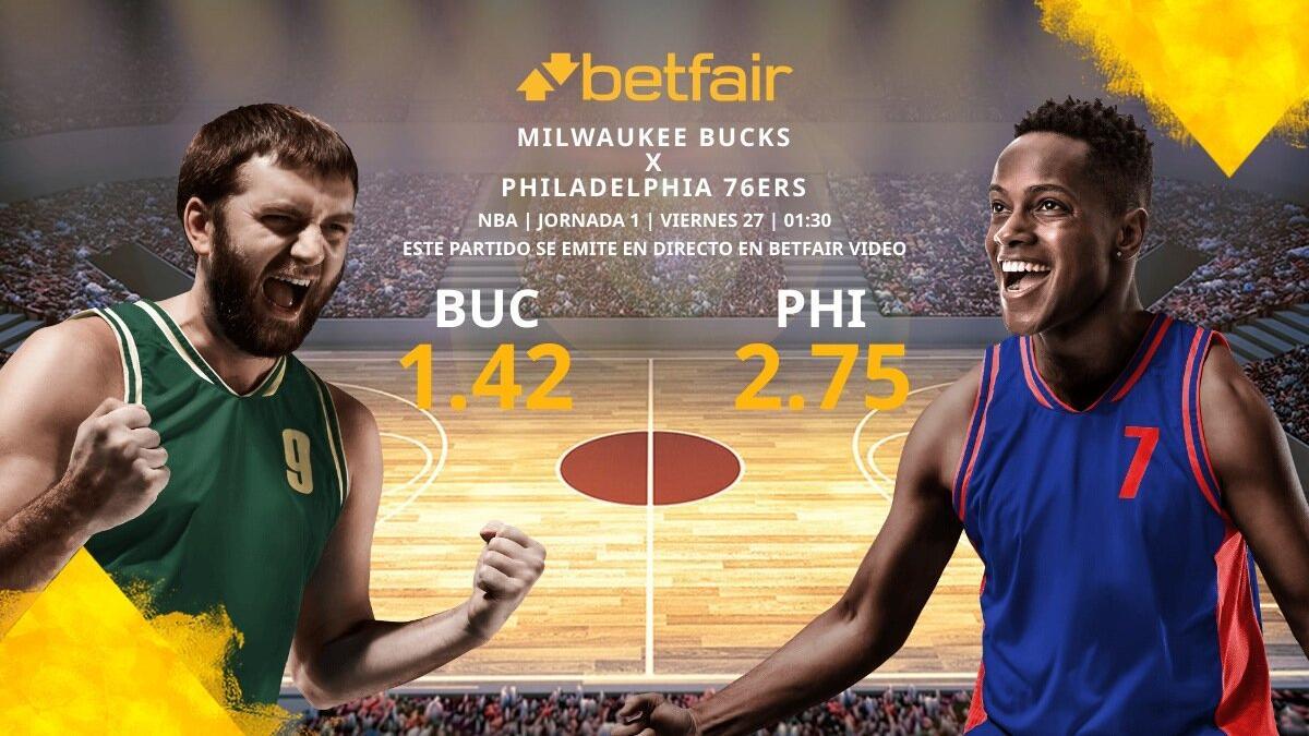 Milwaukee Bucks vs. Philadelphia 76ers: horario, TV, estadísticas, clasificación y pronósticos