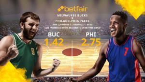 Milwaukee Bucks vs. Philadelphia 76ers: horario, TV, estadísticas, clasificación y pronósticos