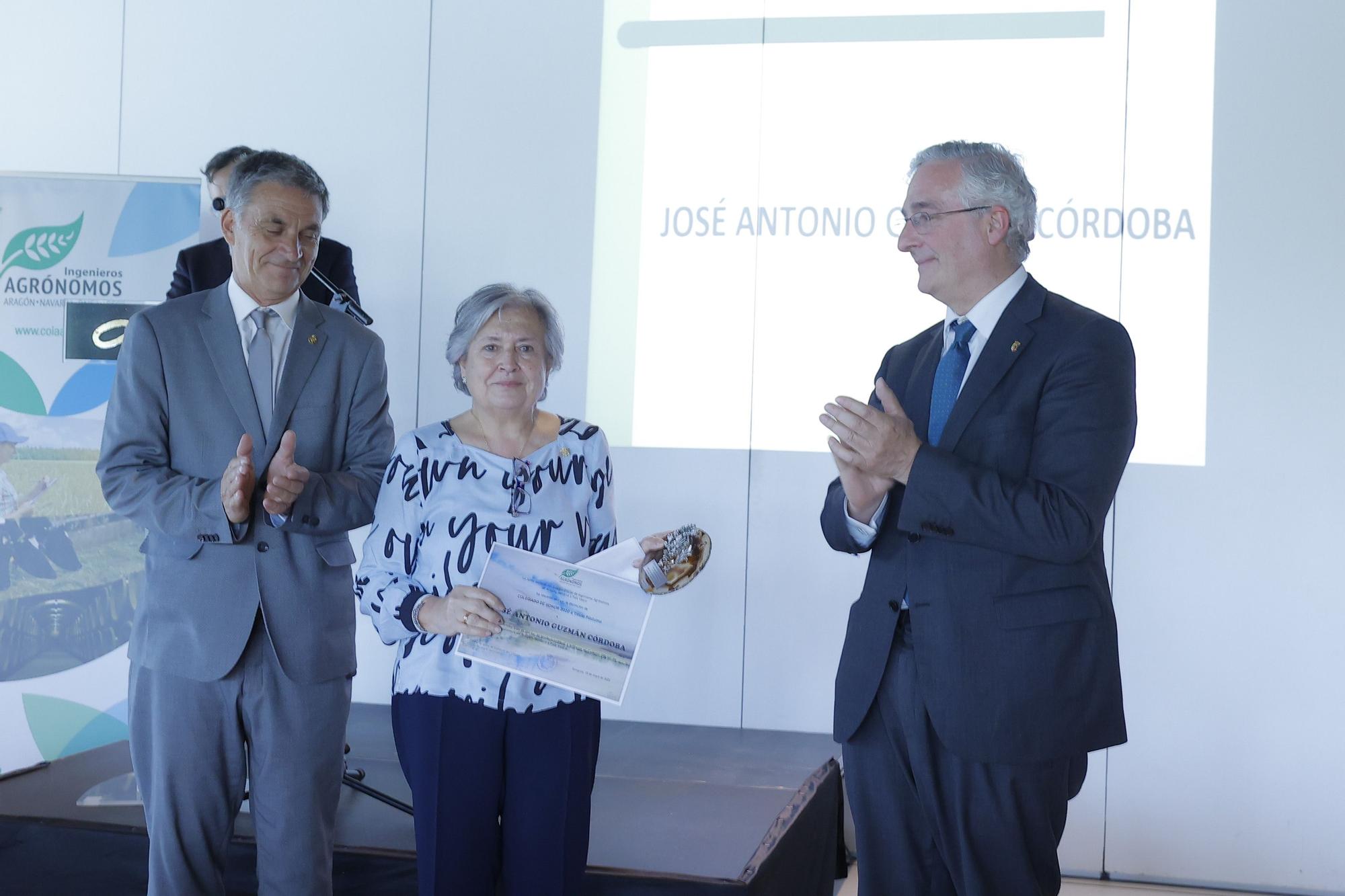 Gala y entrega de premios anual del Colegio Oficial de Ingenieros Agrónomos de Aragón, Navarra y País Vasco