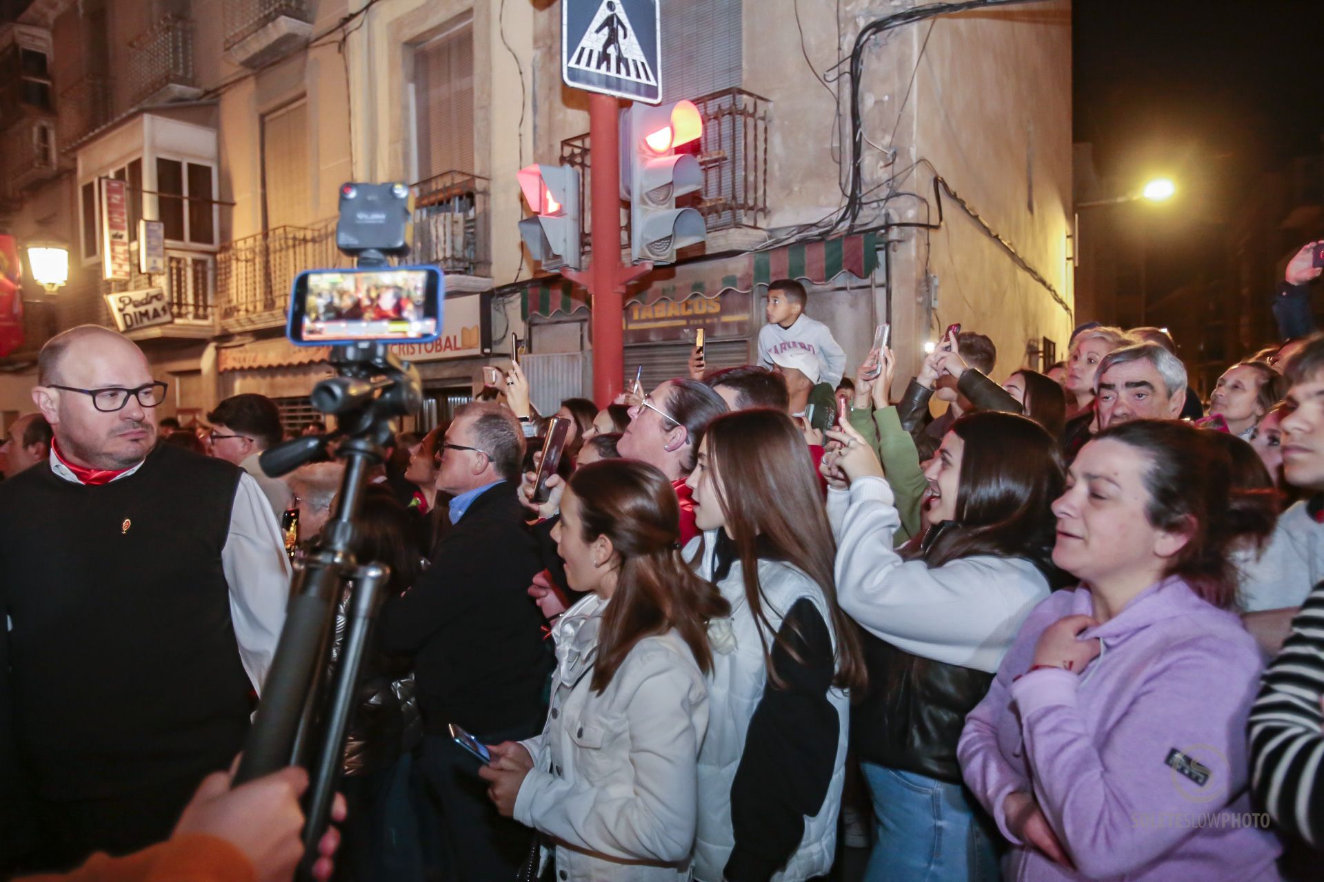 Las imágenes del encuentro del Paso Encarnado en Lorca