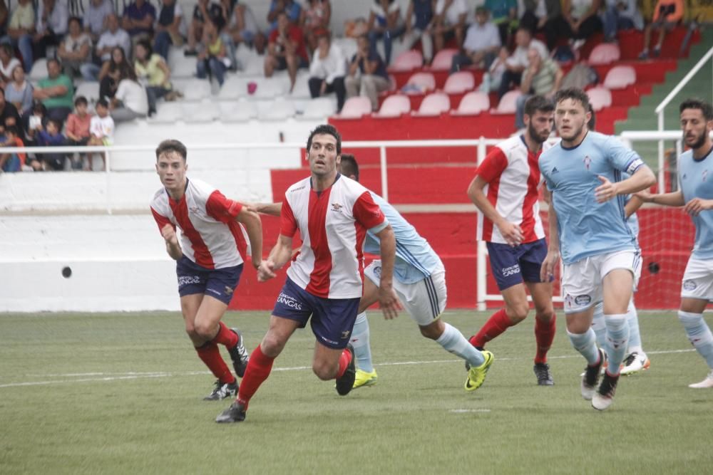 El Celta B se lleva el Vila de Cangas