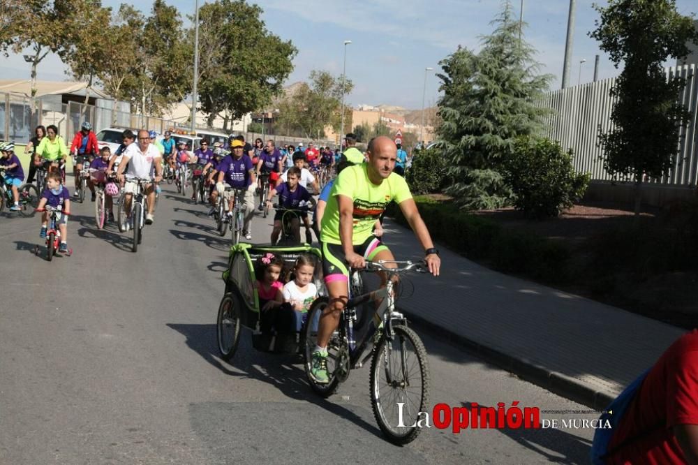 Ciclopaseo para clausular en Lorca los JDG