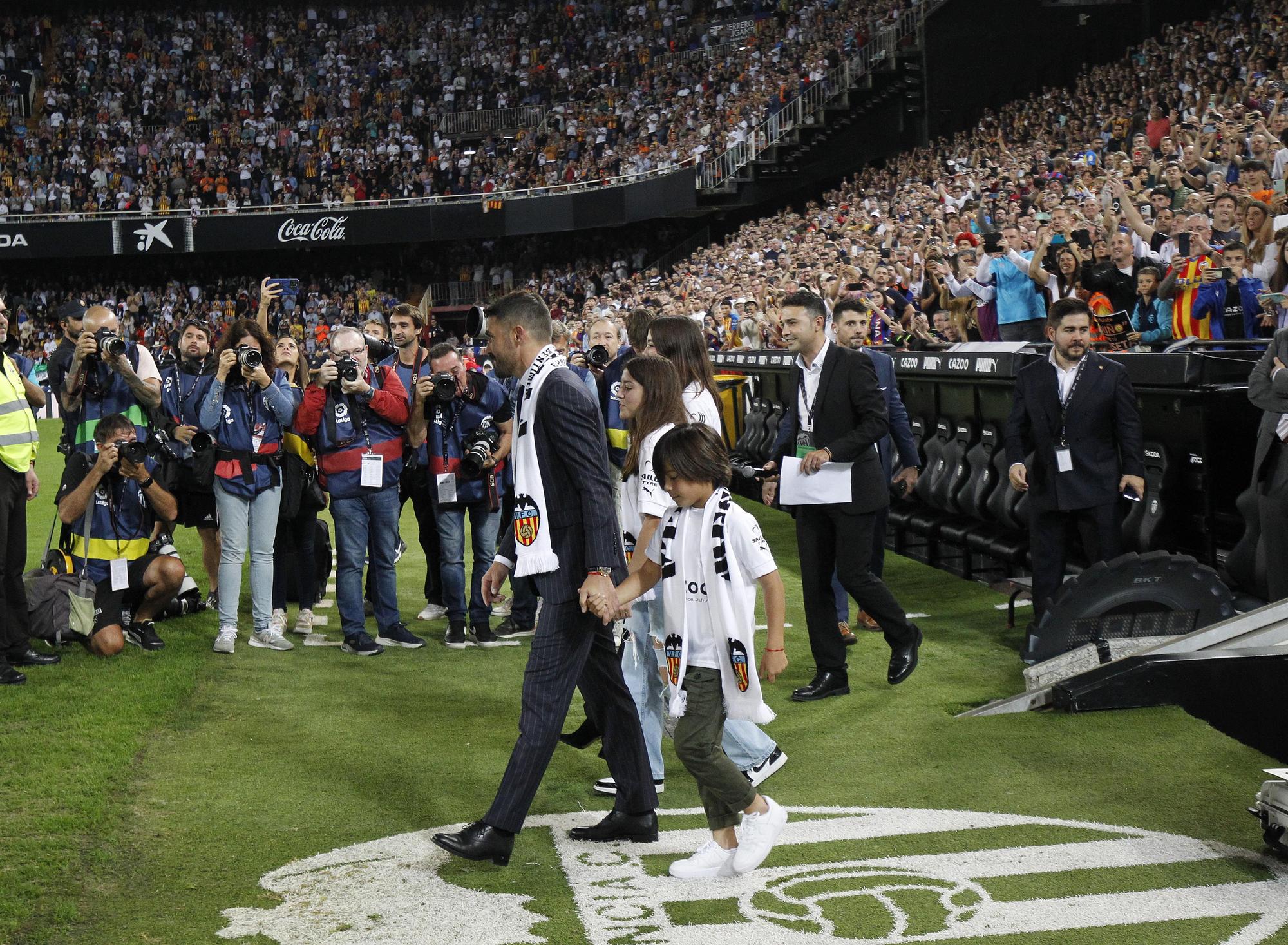 Así ha sido el homenaje de Mestalla al Guaje Villa