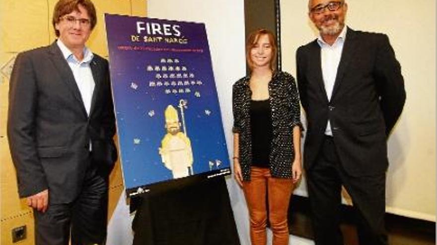 El videojoc dels mítics «marcianitos»i St. Narcís, al cartell de les Fires