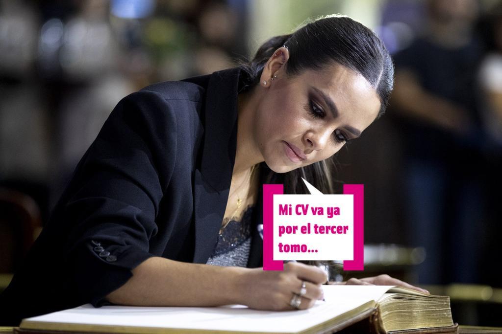 Cristina Pedroche actualiza su CV