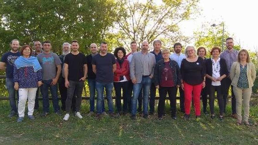 Integrantes de la lista de GañaMos. // D.P.