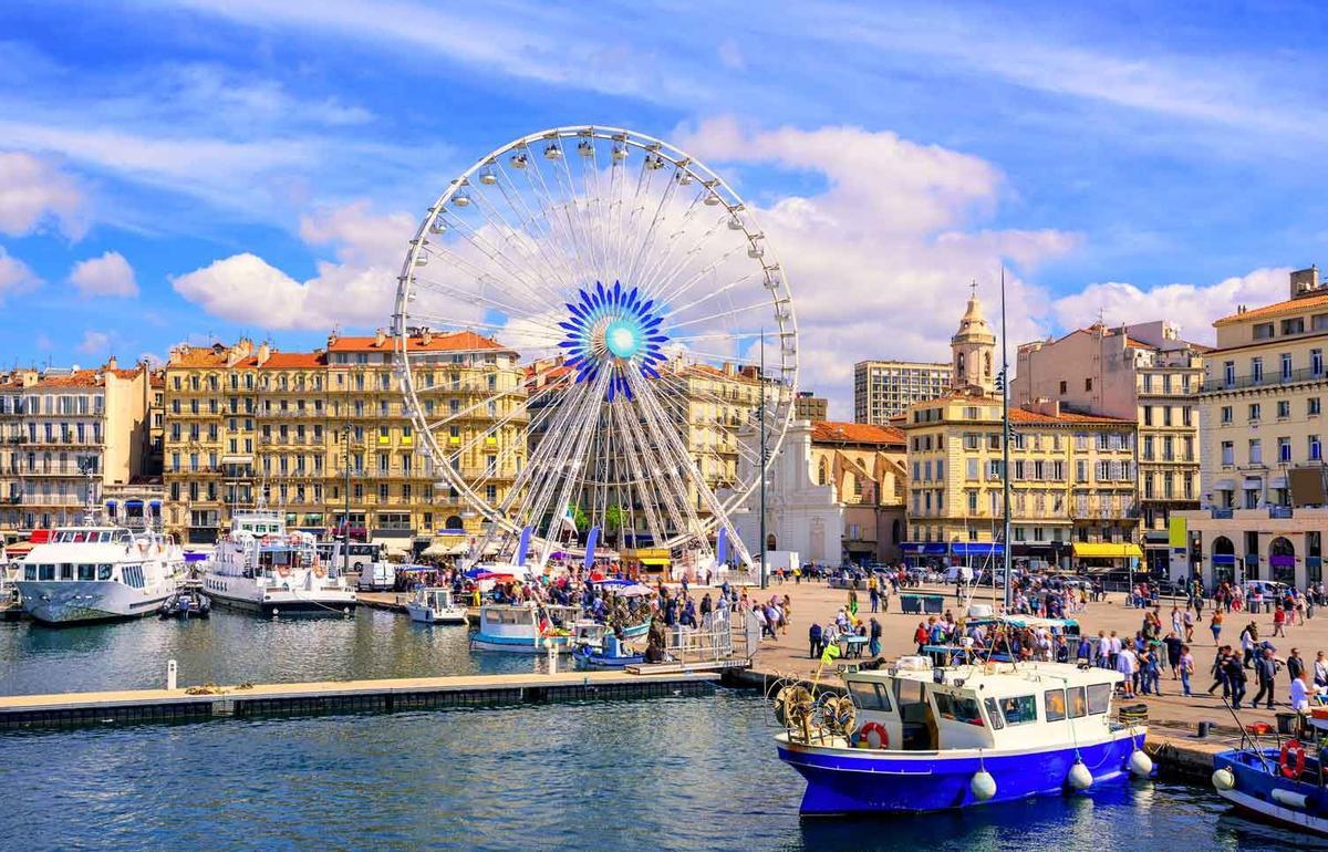 Puerto de Marsella (Francia)