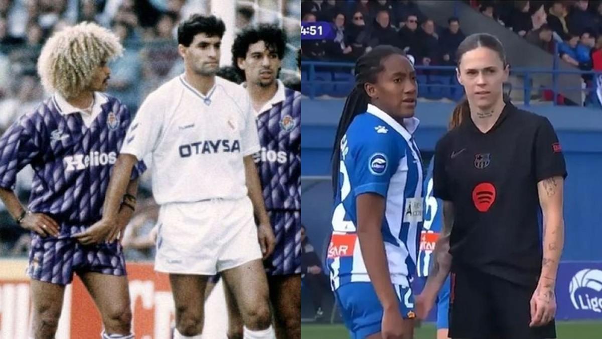 Míchel y Valderrama; Caracas y Mapi León