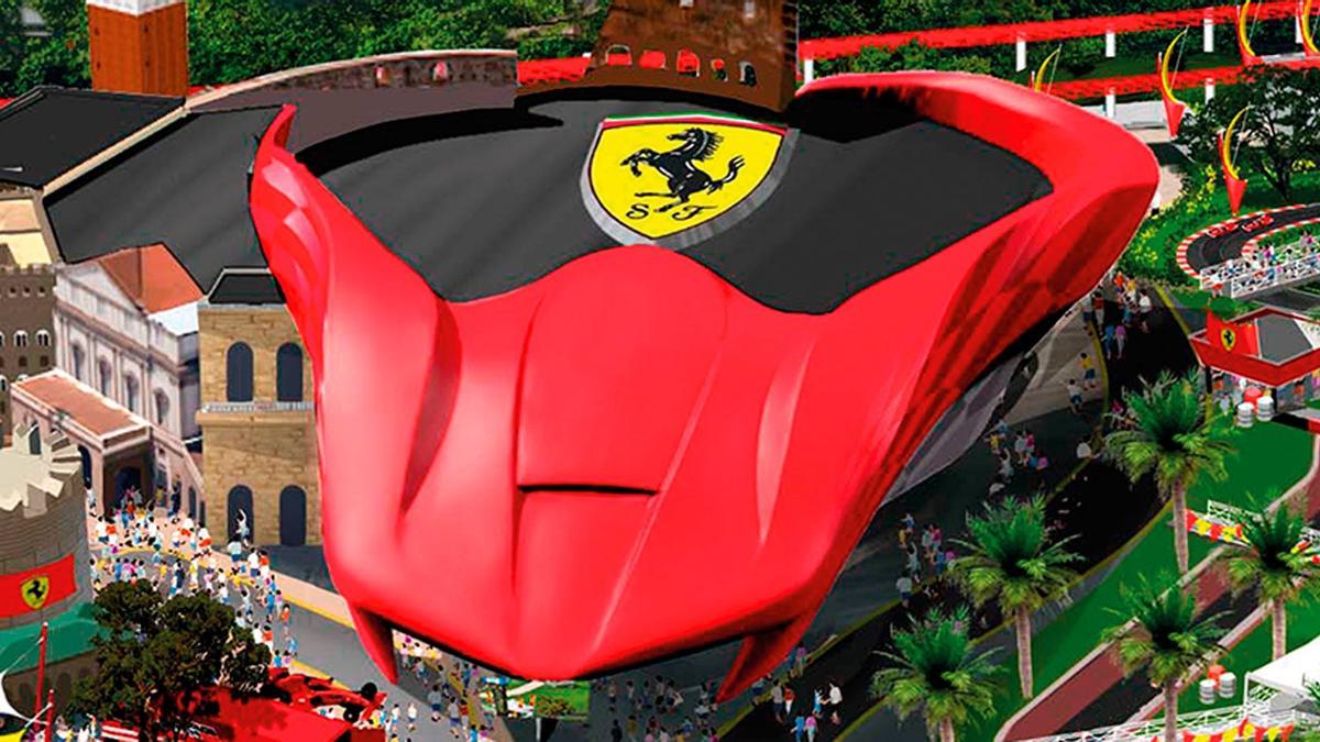 Ferrariland llega a España en abril