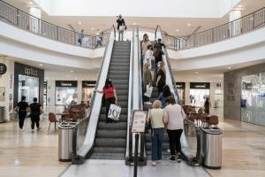 Centro comercial en una imagen de archivo.